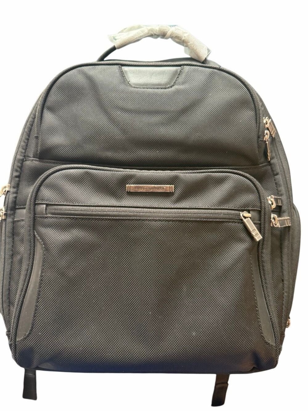 NWT Briggs & Riley black backpack - Picture 8 of 9